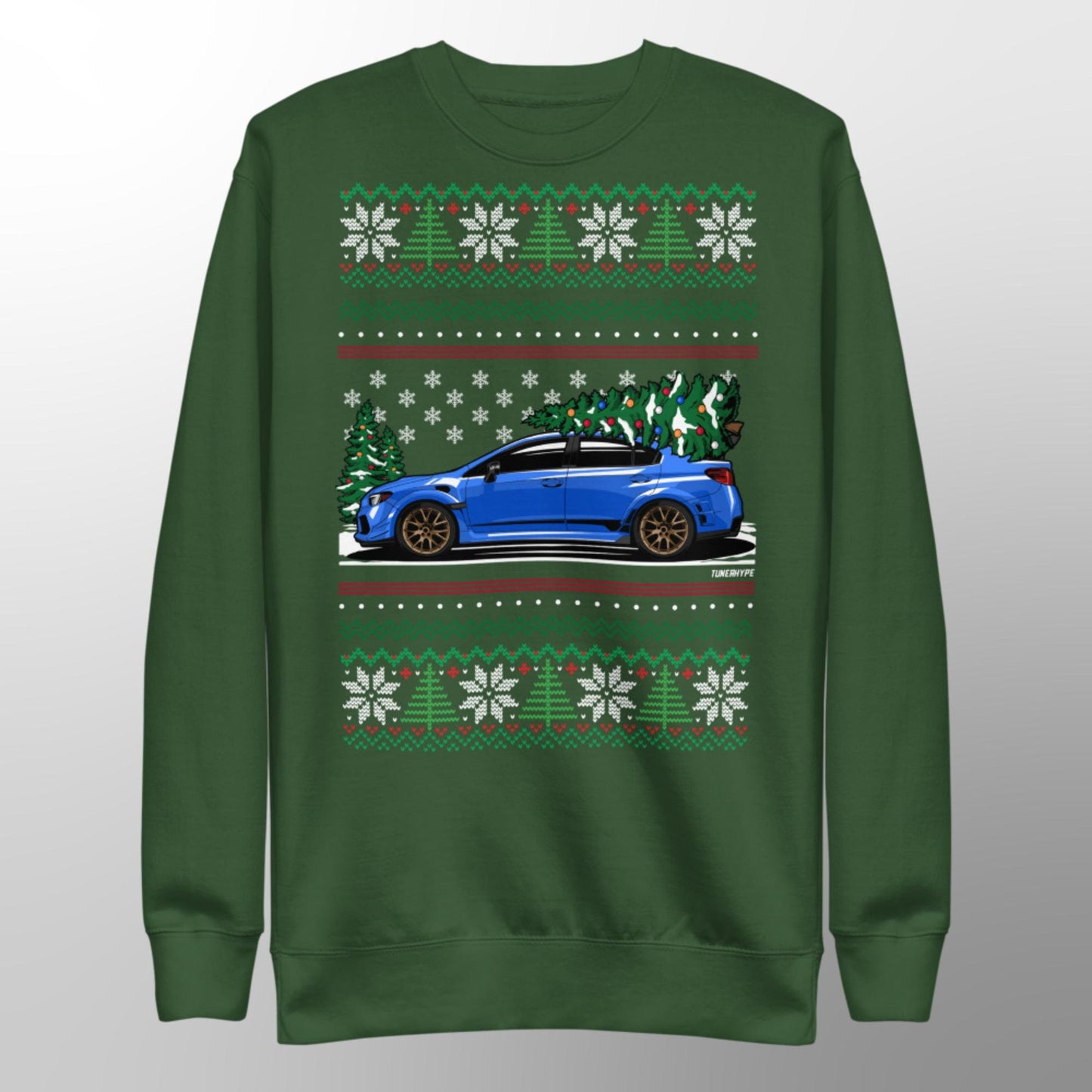 Maglione di Natale Brutto - Subaru WRX STI