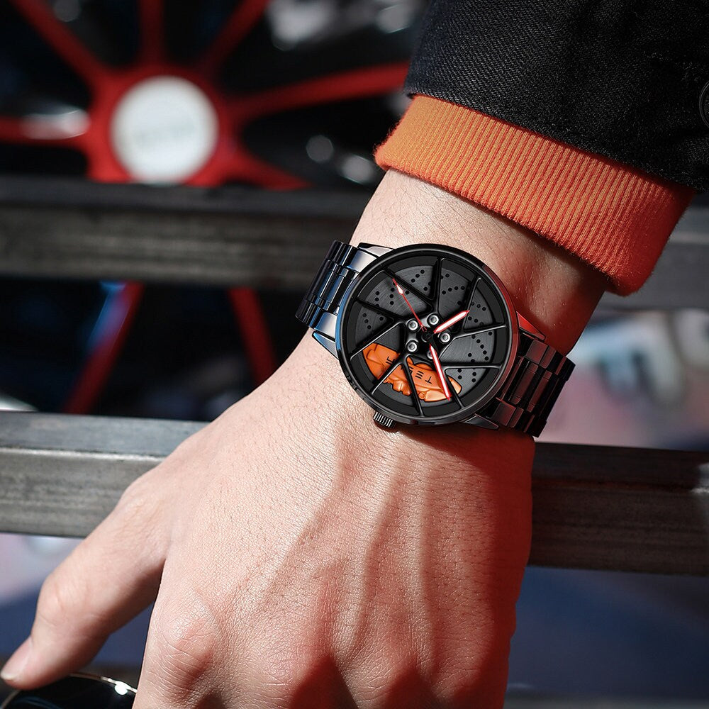 Orologio Gyro Tesla Cerchi in Lega, Accessori per Appassionati di Auto