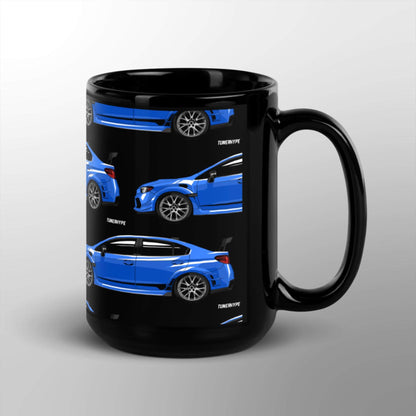 Coperta Honda Civic EG Hatchback - Blu Captiva - Tazza da caffè e tè