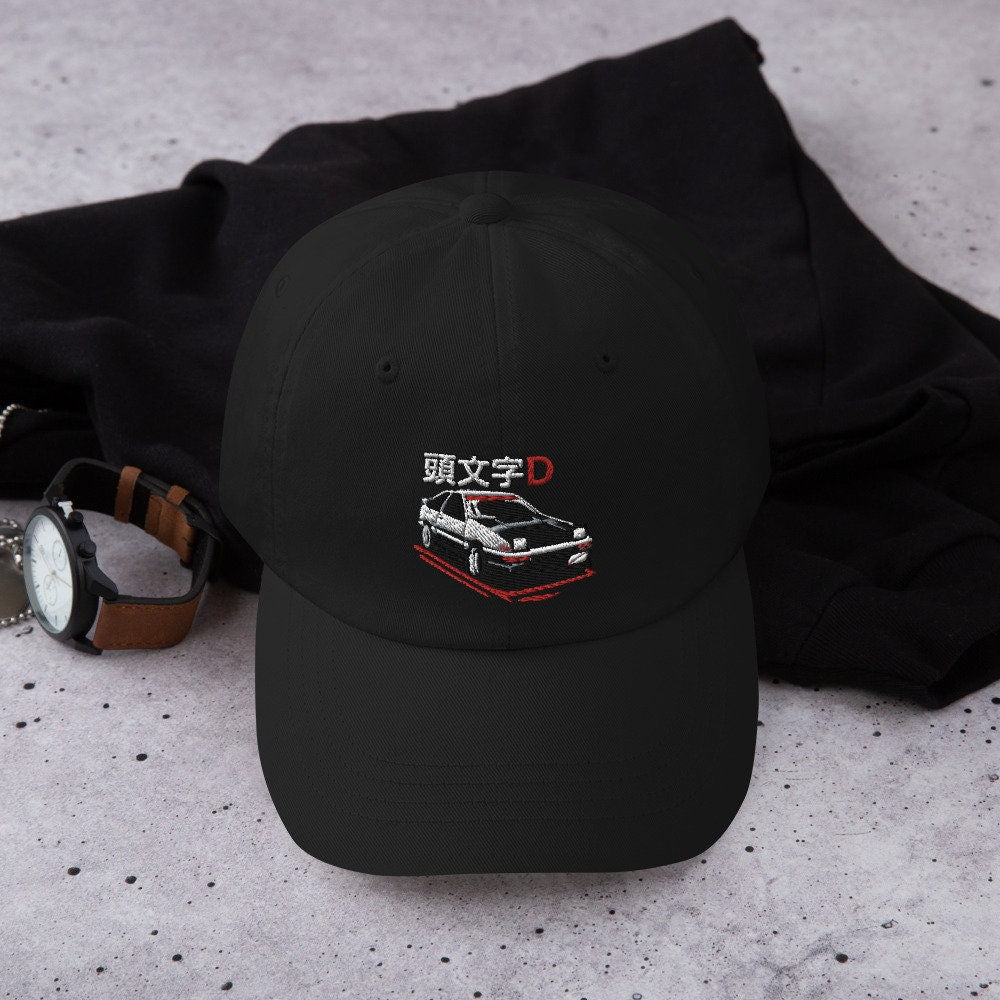 Cappellino ricamato Initial D Toyota AE86