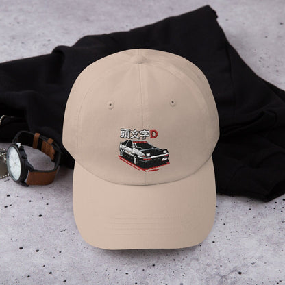 Cappello ricamato Initial D Toyota AE86