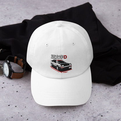 Cappellino ricamato Initial D Toyota AE86