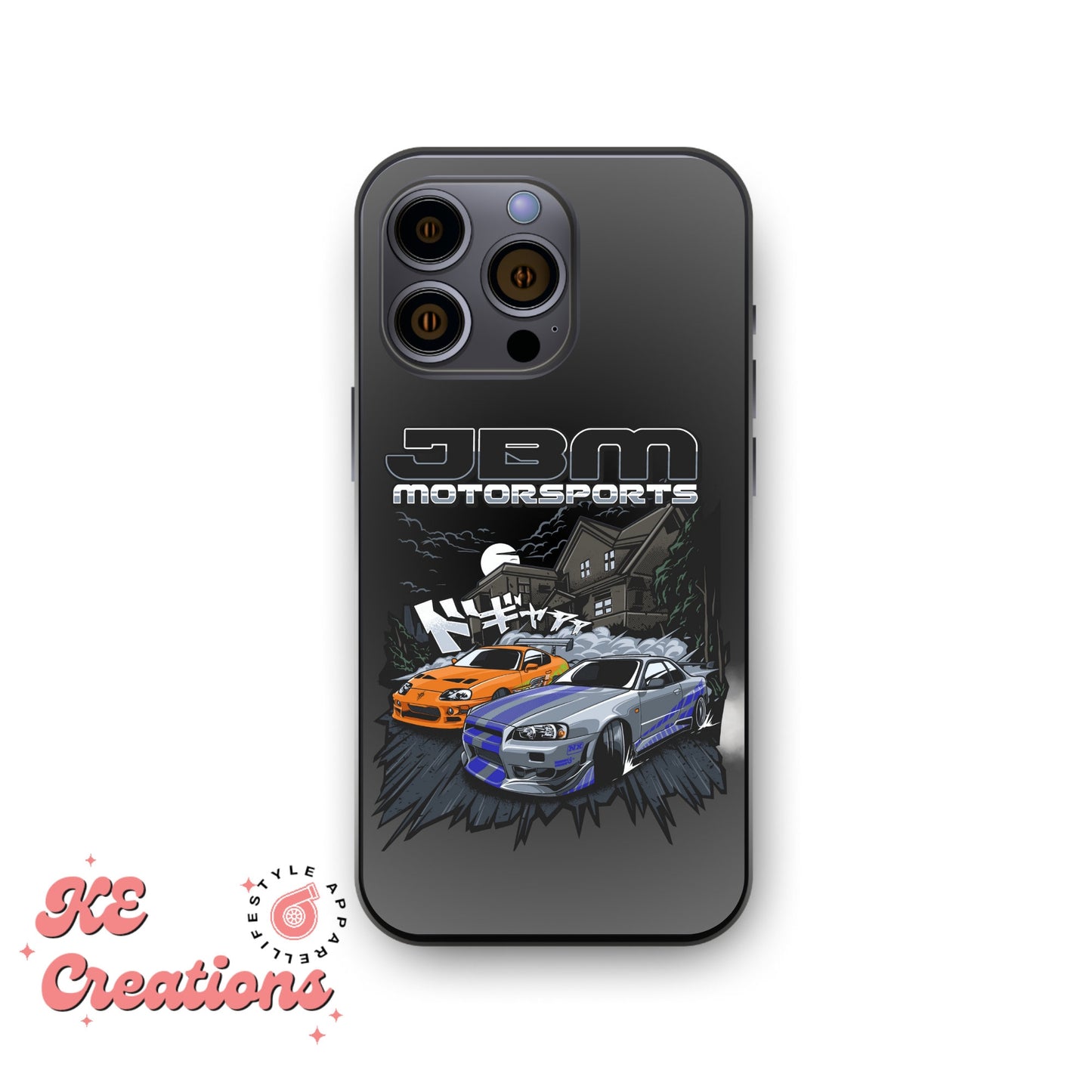 Custodia personalizzata per iPhone 13 14 15 JDM Eclipse | Pro, Pro Max, Plus, Mini