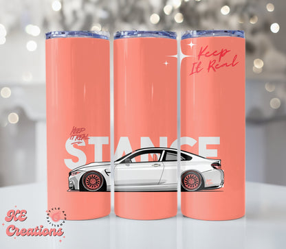 Tumbler in Acciaio Inossidabile Personalizzato Stance 20oz | BMW