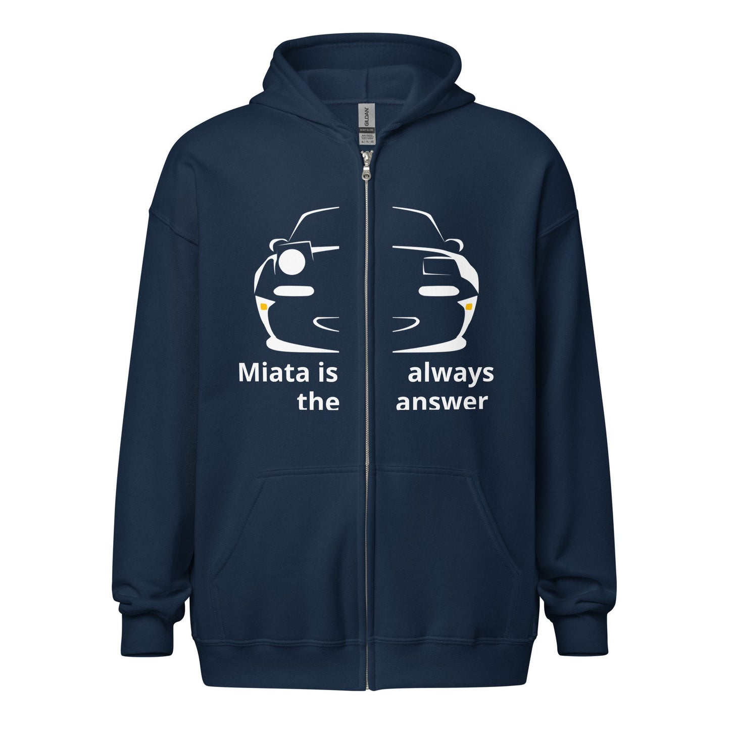 Always The Answer Zip Hoodie