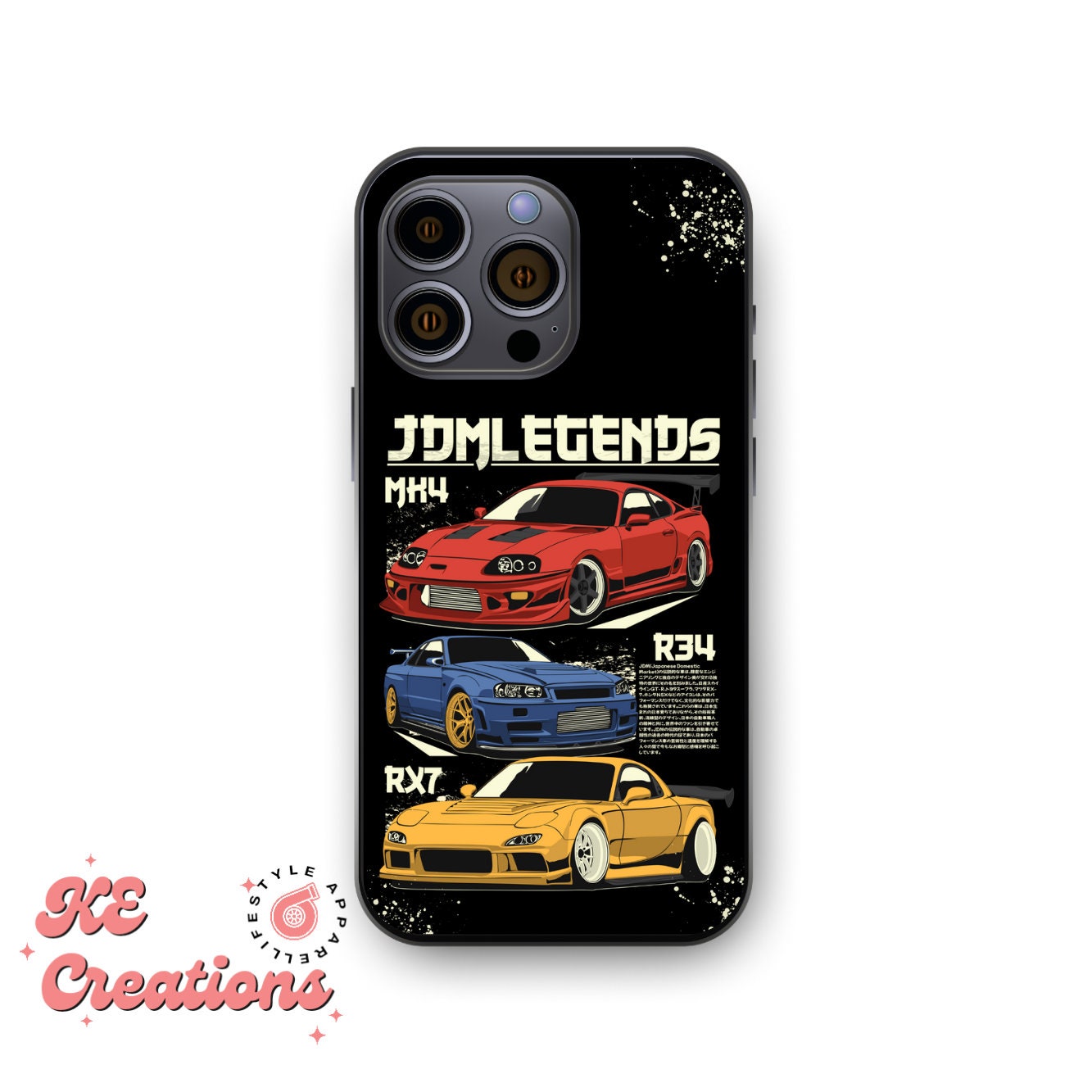 JDM Legends iPhone 13- 14 - 15 Case | Pro, Pro Max, Plus, Mini