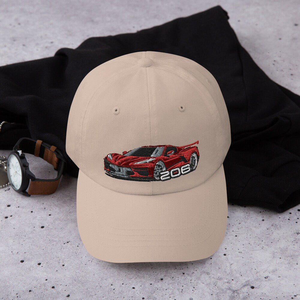 Cappello Chevrolet Corvette Z06 ricamato