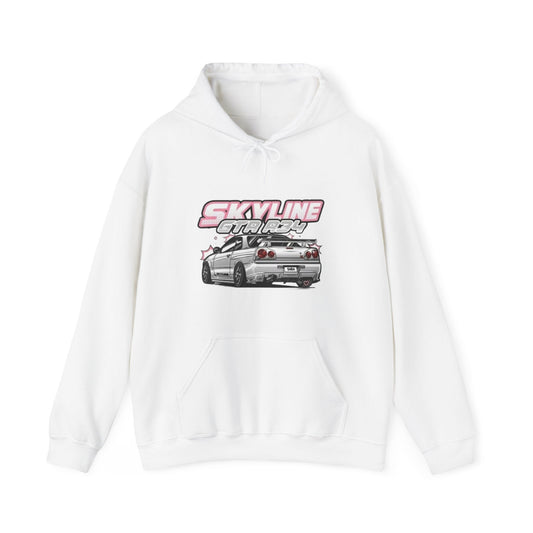 GTR 34 Skyline Hooded Sweatshirt