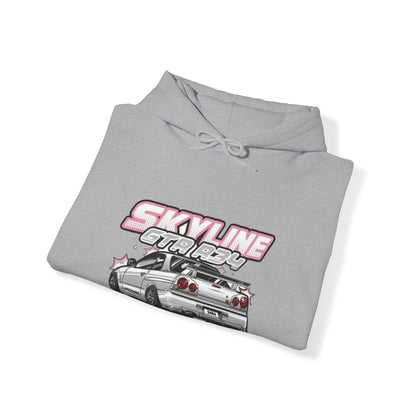 GTR 34 Skyline Hooded Sweatshirt