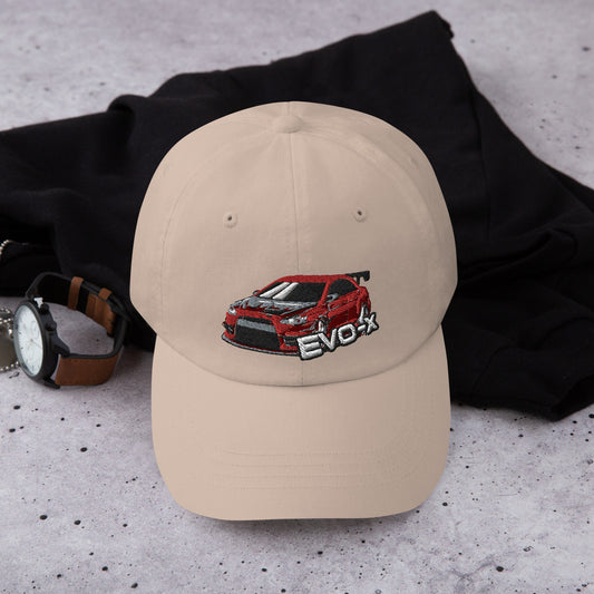 Cappello ricamato Mitsubishi Evo X