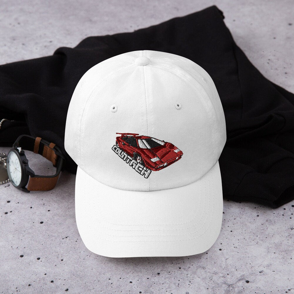 Cappello Lamborghini Countach Ricamato