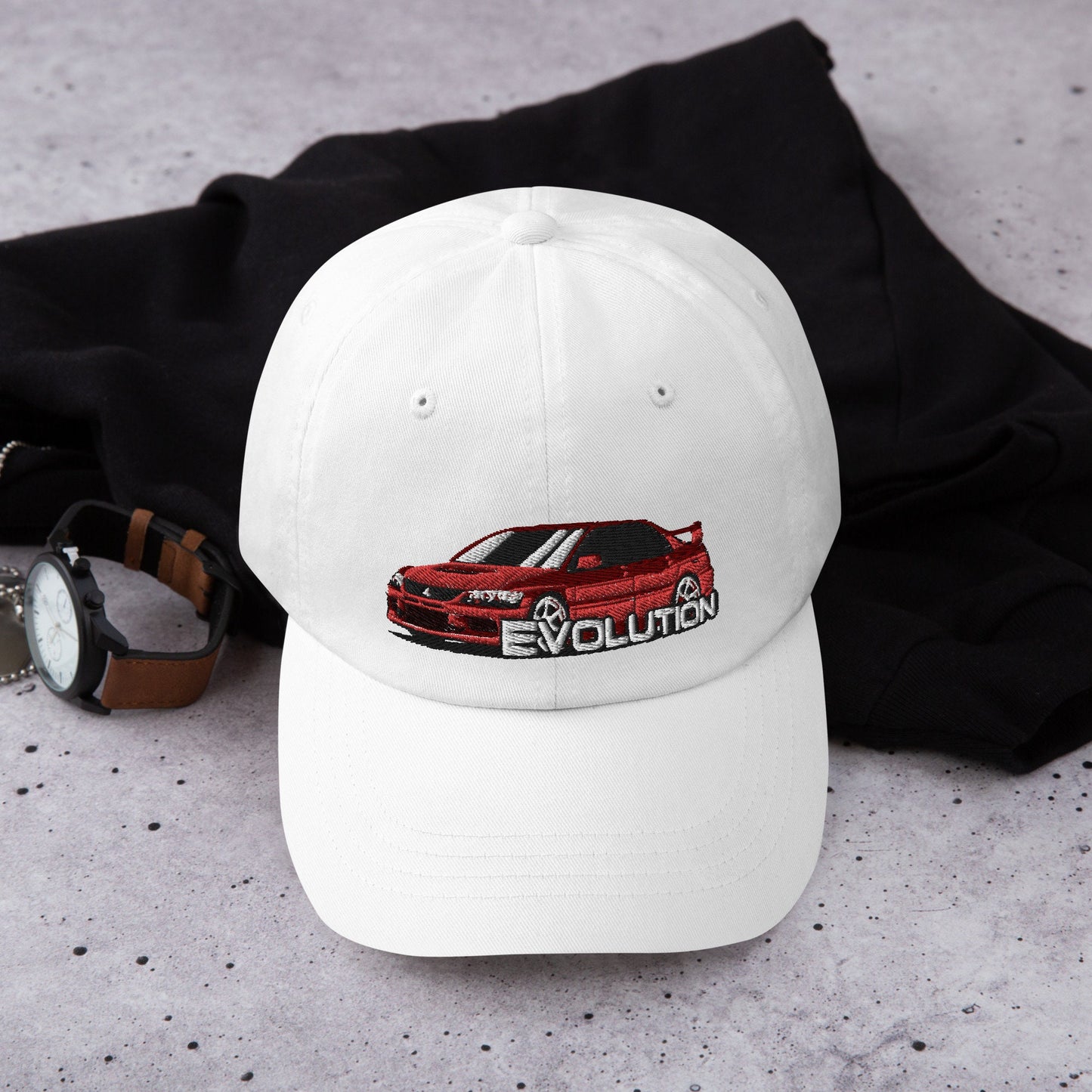 Cappello ricamato Mitsubishi Evo