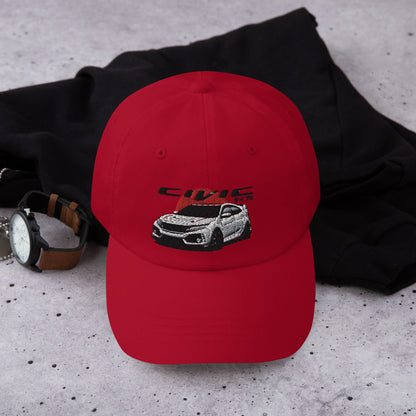 Cappello Honda Civic ricamato