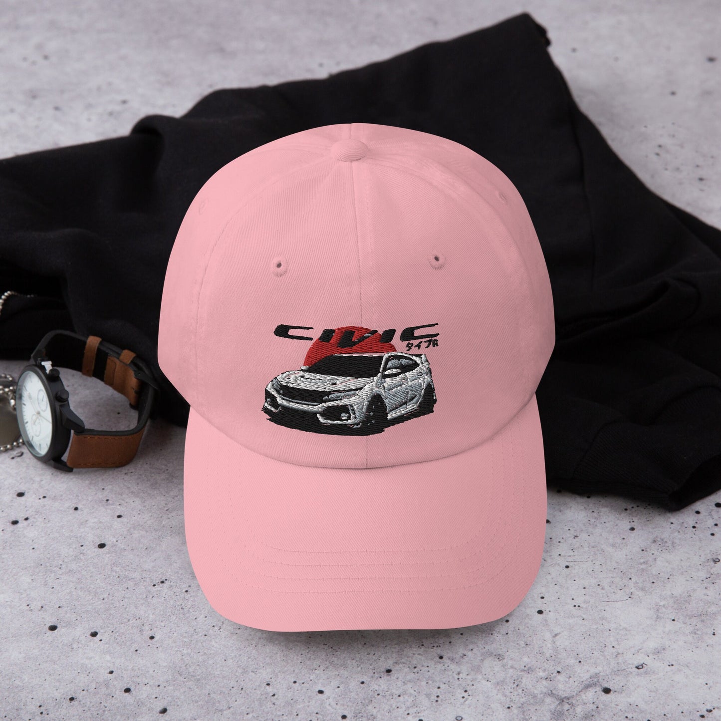 Cappello Honda Civic ricamato