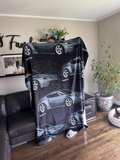 Coperta Natalizia Brutta - Nissan Skyline R35 GTR - Maglione Natalizio Brutto, Regalo di Natale per Appassionati di Auto, Regalo di Natale Divertente, Maglione Natalizio Brutto