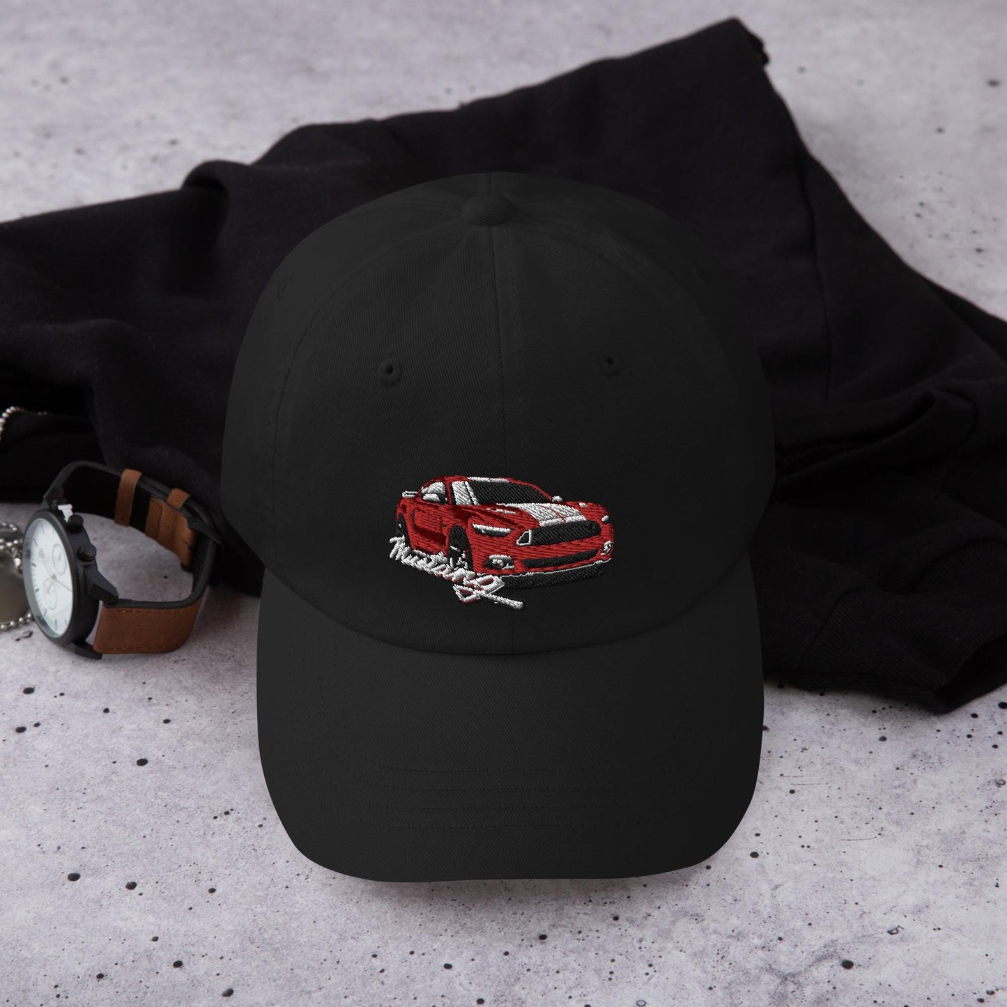 Cappello Ford Mustang ricamato