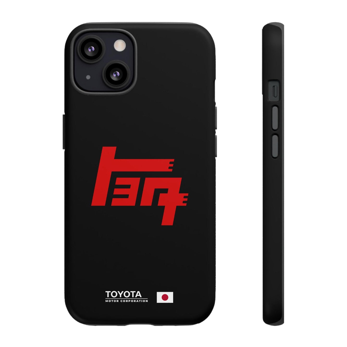 Custodia per iPhone Toyota TEQ Vintage - Design con Logo Auto Classico, Stile Giapponese Retrò, Accessorio Cool, Copertura Unica per Telefono Automobilistica