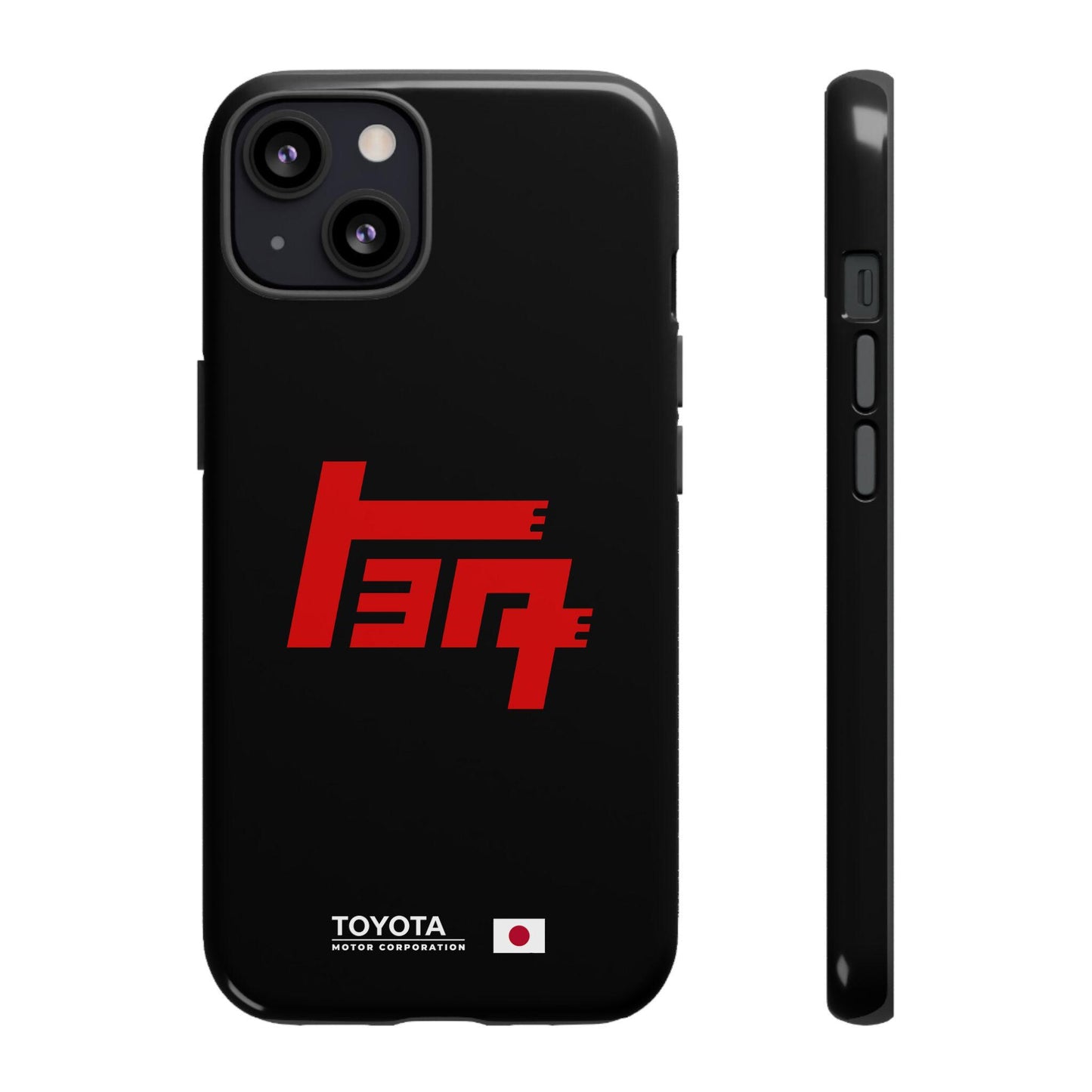 Custodia per iPhone Toyota TEQ Vintage - Design con Logo Auto Classico, Stile Giapponese Retrò, Accessorio Cool, Copertura Unica per Telefono Automobilistica