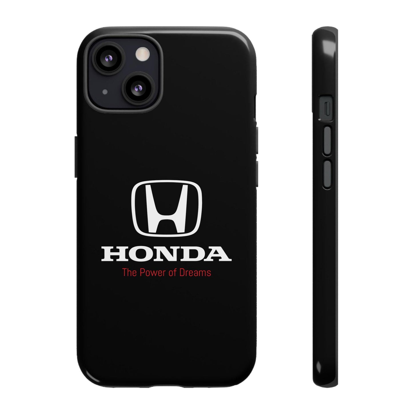 Honda iPhone Case - Power of Dreams Logo, Car Enthusiast Cover, JDM Phone Accessory, Durable Protection