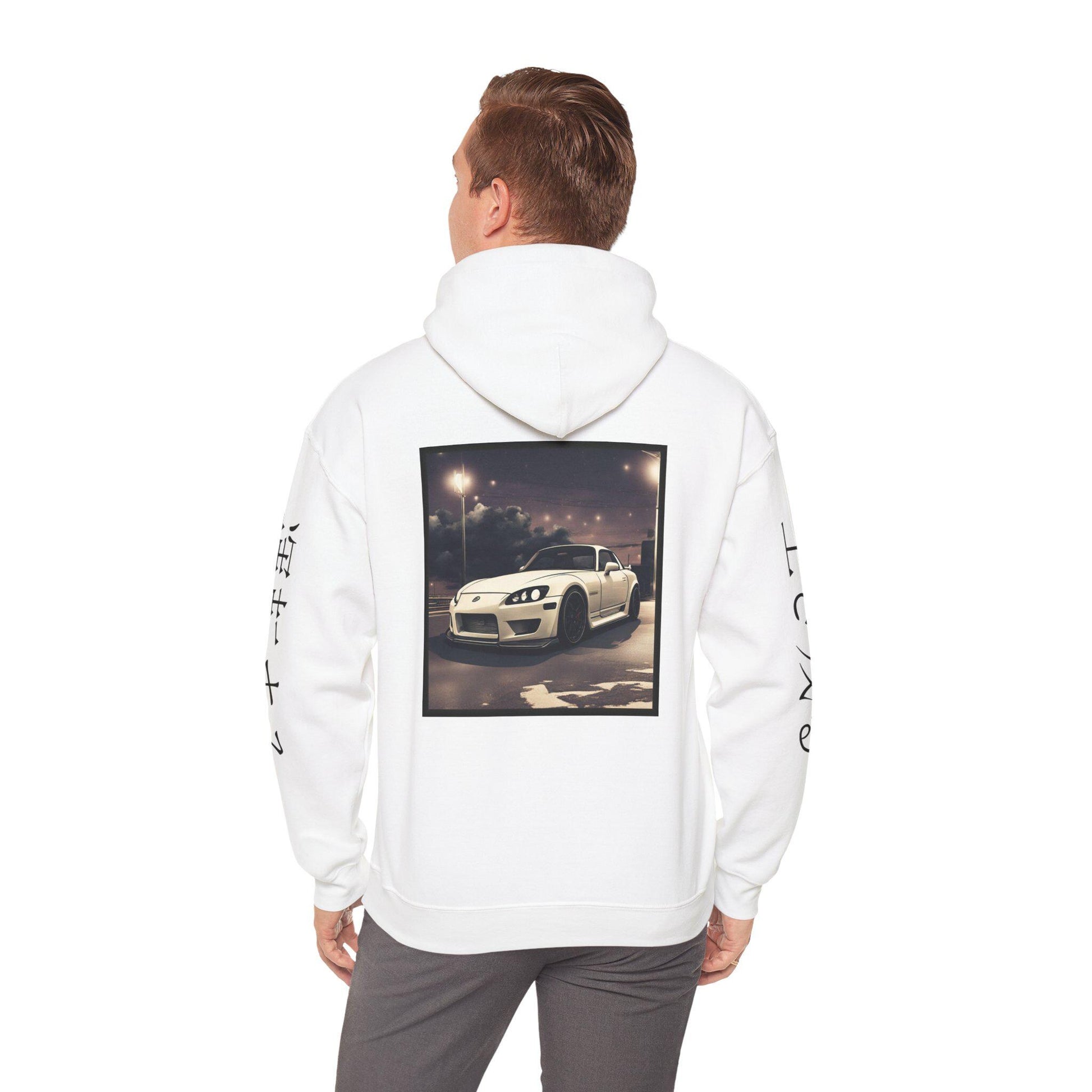 Sunset Drift Hooded Car Sweatshirt Honda S2000