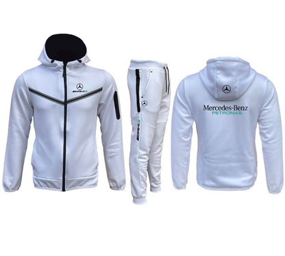 AMG Jogging Jacket White NK-065A_driver_clothing_drivi.store